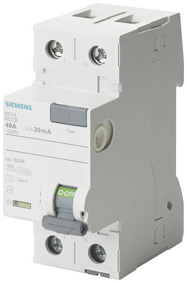 Siemens 5SV31126 5SV3112-6 FI-Schutzschalter A 0.01 A
