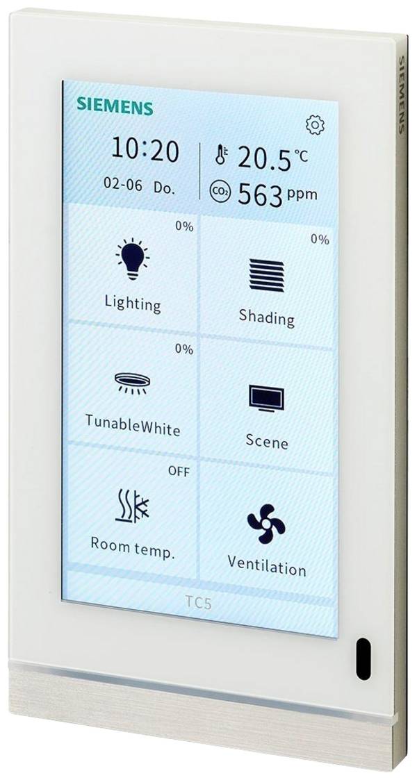 Siemens KNX 5WG12052AB12 Touchscreen-Modul 5WG1205-2AB12
