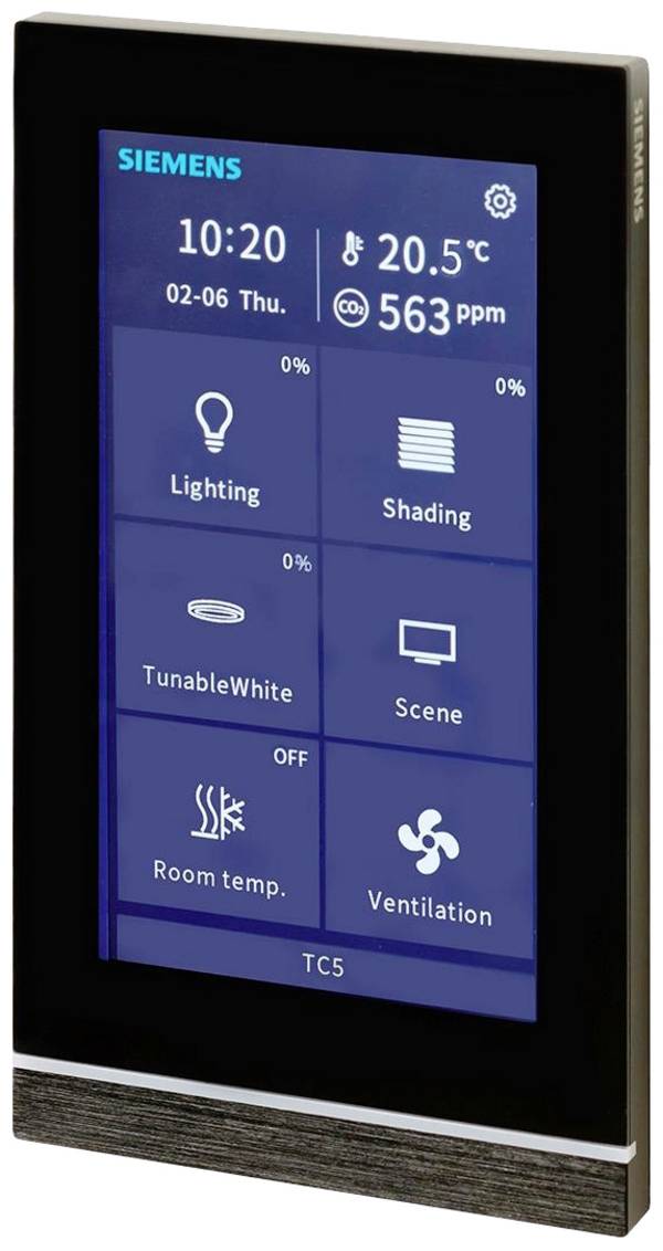 Siemens KNX 5WG12052AB22 Touchscreen-Modul    5WG1205-2AB22