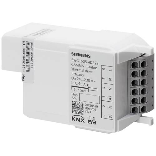 Siemens 5WG16054DB23 Thermoantriebsaktor 5WG1605-4DB23