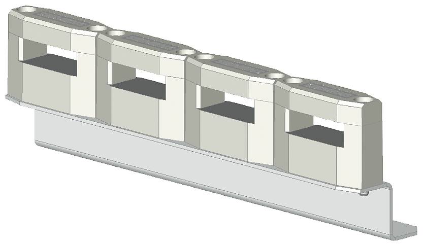 Siemens 8GF5763 Sammelschienenhalter 1 St.