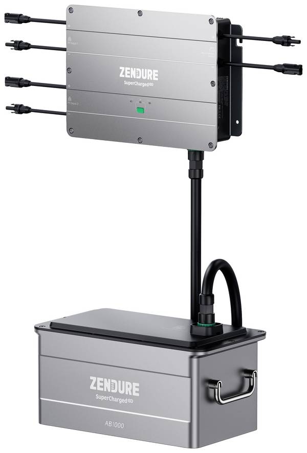 Zendure SolarFlow Set Balkonkraftwerk-Speicher mit Laderegler MPPT