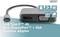 'Digitus USB Type-C™ 4K 2in1 DisplayPort™ + VGA Graphics Adapter' mit Symbolen für DisplayPort 1.4, Plug & Play, Ultra HD und HDCP 2.2.