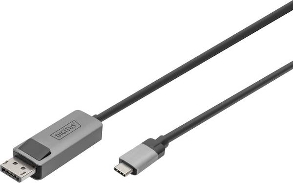 DIGITUS - USB Typ C auf DisplayPort Bidirektional Adapterkabel