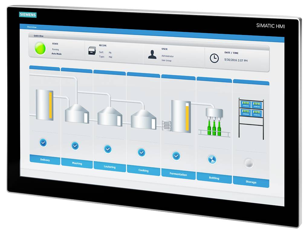 Siemens 6AV7863-1MA15-2NA0 6AV78631MA152NA0 SPS-Bedienpanel
