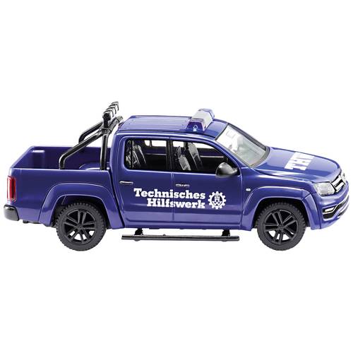 Wiking 031145 H0 Einsatzfahrzeug Modell Volkswagen Amarok GP, THW