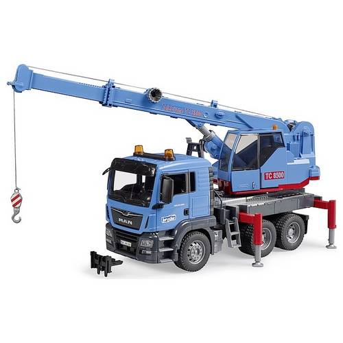 bruder MAN TGS Kran-LKW Fertigmodell Baufahrzeug Modell