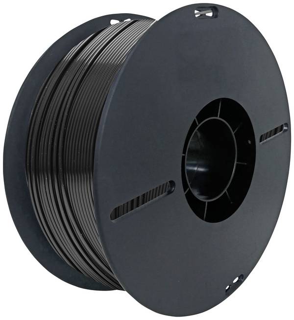 Renkforce RF-5771490 PLA-HF Filament PLA  1.75 mm 1 kg Schwarz  1 St.