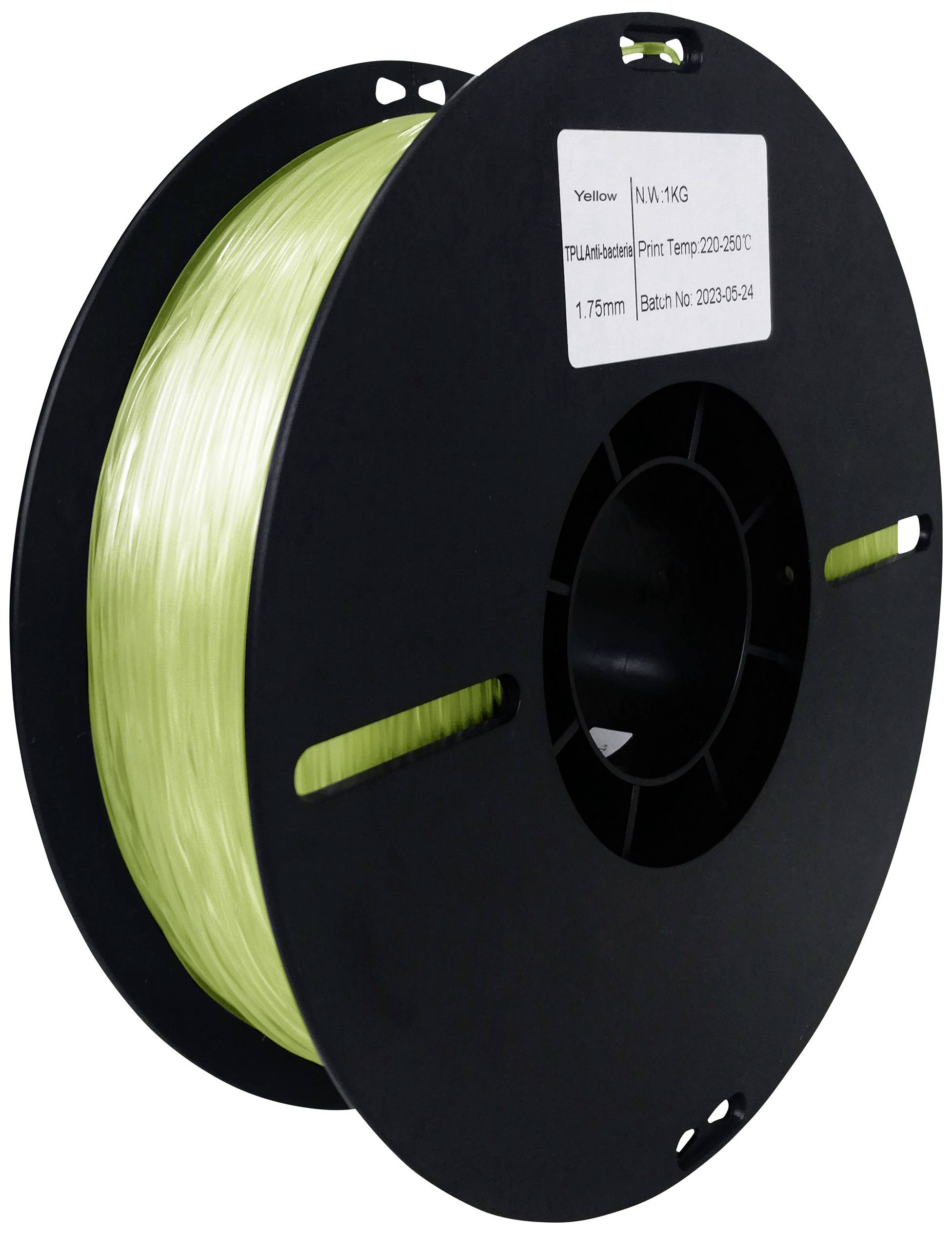 CONRAD Renkforce RF-5771506 Filament TPU antibakteriell, flexibel, hohe Zugfestigkeit 1.75 mm 1 kg T