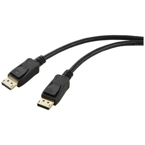 Renkforce DisplayPort Anschlusskabel DisplayPort Stecker, DisplayPort Stecker 2.00 m Schwarz UHD 8K @ 60 Hz DisplayPort-...