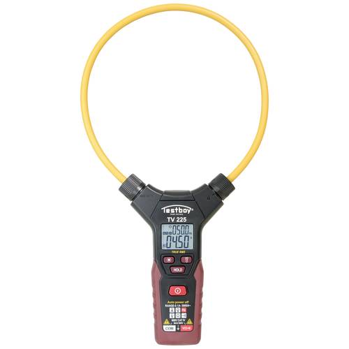 Testboy Stromzange kalibriert (ISO) digital CAT IV 600 V Anzeige (Counts): 4000