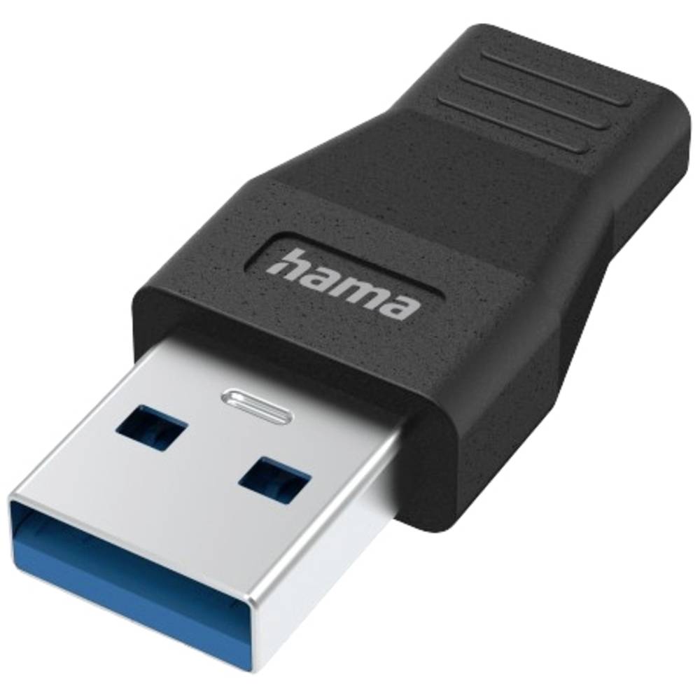Hama USB-adapter USB-A-stekker USB-C-aansluiting 3.2 5 Gbps USB A-adapter op USB-C
