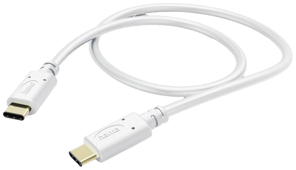 HAMA 00201592 USB Kabel 1,5 m USB 2.0 USB C Weiß (00201592)