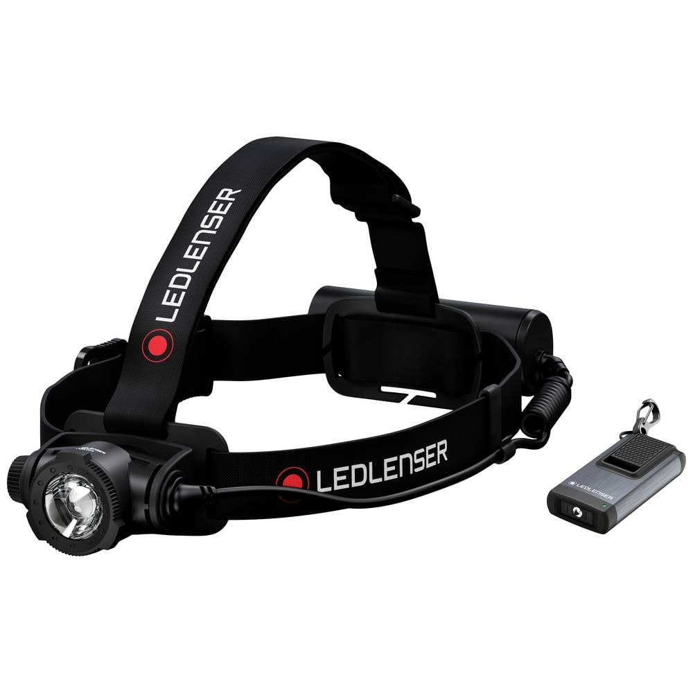 Ledlenser Combo-Licht-Set H7R Core + K4R Sleutelboslamp werkt op een accu LED Met USB-poort 120 lm 20 g