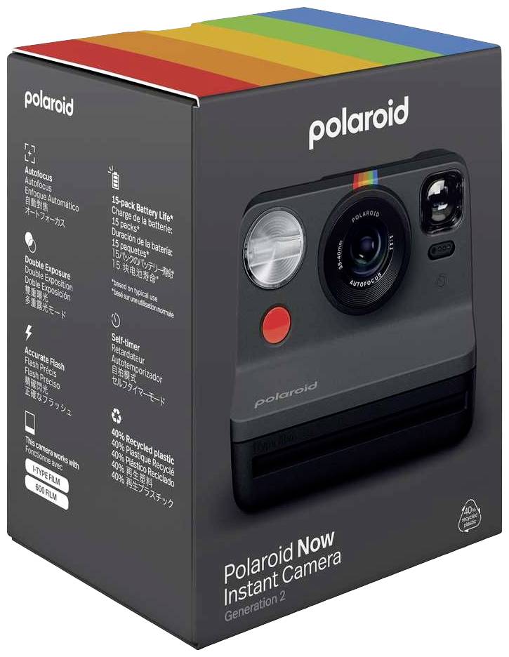 Polaroid Now Sofortbildkamera Generation 2, Schwarz-6