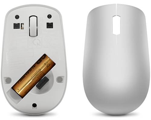 Lenovo 530 Wireless Mouse - Maus - rechts- und linkshändig - optisch - 3 Tasten - kabellos - 2.4 GHz - kabelloser Empfän-3