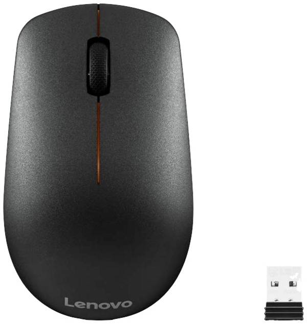 Lenovo 400  Maus Kabellos, Funk   Optisch Schwarz 3 Tasten 1200 dpi