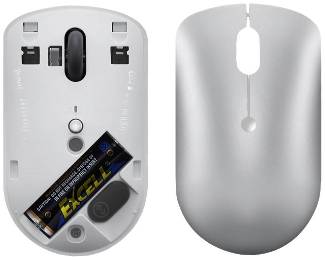 Lenovo 540 Maus Funk, Kabellos Optisch Grau 4 Tasten 2400 dpi-4