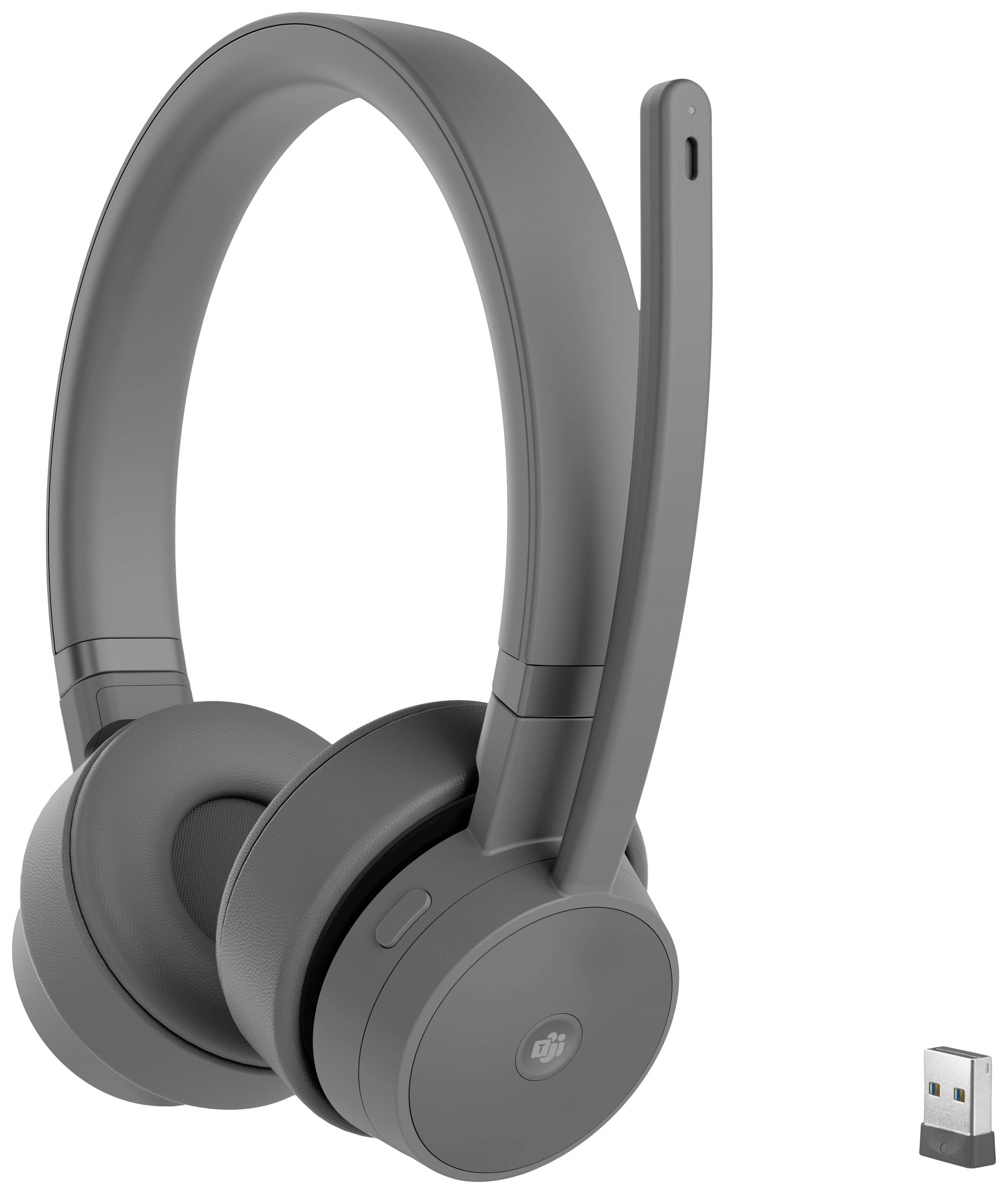 Lenovo Go Wireless ANC - Verkabelt & Kabellos - 20 - 20000 Hz - Büro/Callcenter - 230 g - Kopfhörer - Grau-1