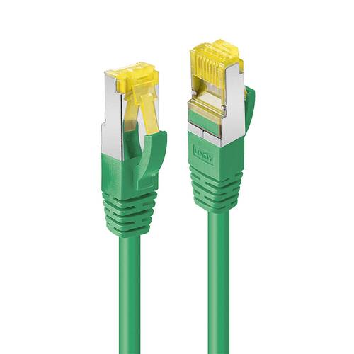 Thumbnail - LINDY 47649 RJ45 Netzwerkkabel, Patchkabel S/FTP 3.00 m Grün 1 St.