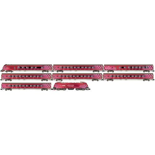 Hobbytrain H25227 N Personenzug mit Rh 1116, 100 Jahre, 8-tlg. der ÖBB Railjet