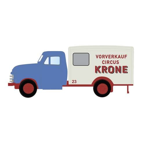 Minis by Lemke LC3236 N LKW Modell Opel Blitz Koffer Circus Krone