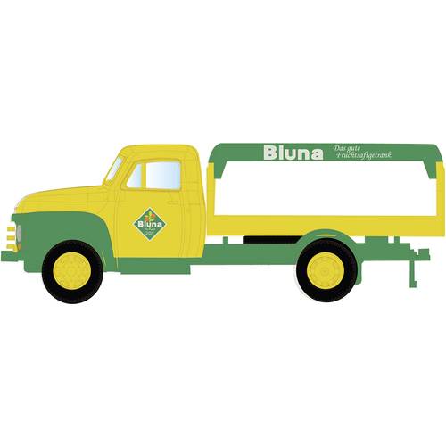 Minis by Lemke LC3237 N LKW Modell Opel Blitz Getränkepritsche Bluna