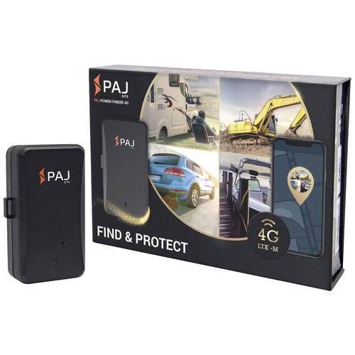 PAJ GPS POWER FINDER 4G GPS Tracker Fahrzeugtracker Schwarz 1 St.