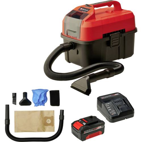 Einhell Power X-Change TE-VC 18/10 Li + StarterKIT 1668363+2188165 Nass-/Trockensauger 10 l