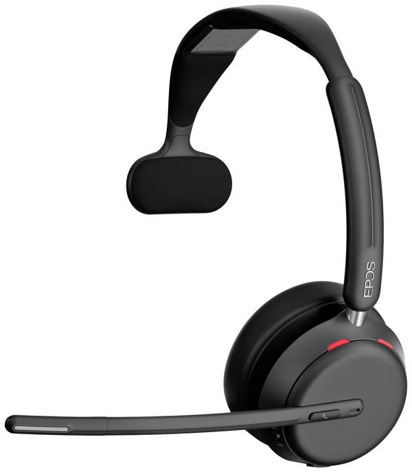EPOS Impact 1030T  On Ear Headset Bluetooth® Mono Schwarz  Headset, Mono Computer