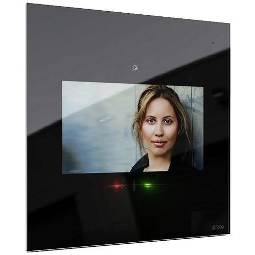 m-e modern-electronics VDV-1007 S Video-Türsprechanlage Funk Inneneinheit Schwarz