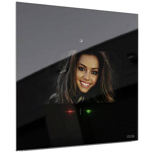 m-e modern-electronics VDV-1107 S IP-Video-Türsprechanlage Funk, WLAN Inneneinheit Schwarz