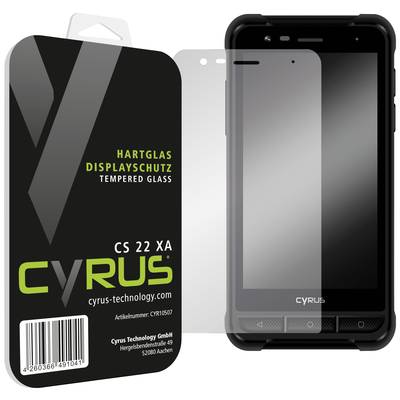 Cyrus Tempered Glass Screen Protector Displayschutzglas CS22XA 1 St. CYR10507