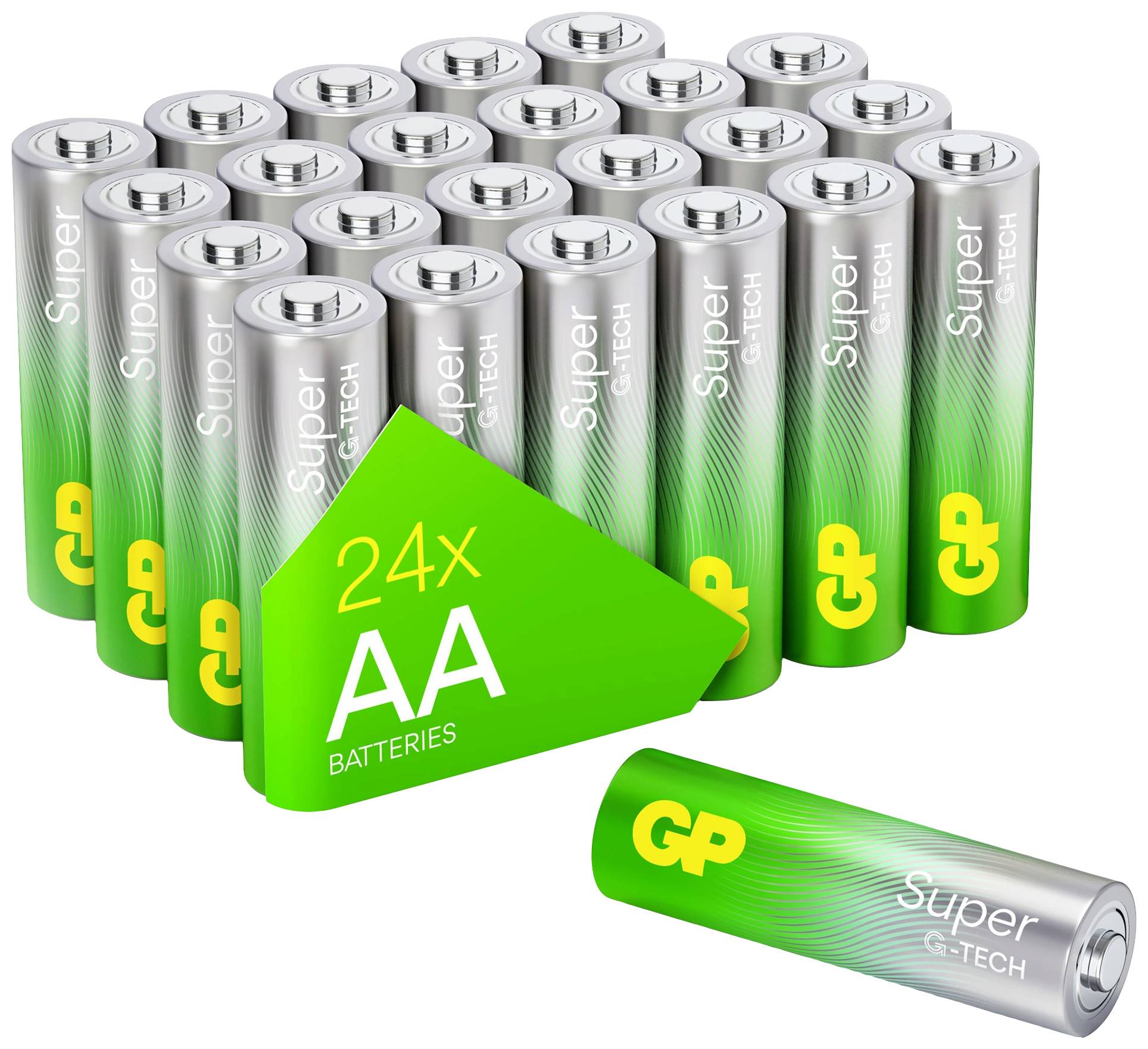 GP BATTERIES 1x24 GP Super Alkaline AA 1,5V Batterie Packs     03015AETA-B24