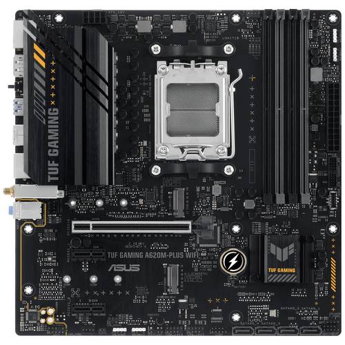 Thumbnail - Asus TUF GAMING A620M-PLUS WIFI Mainboard Sockel (PC) AMD® AM5 Formfaktor (Details) Micro-ATX