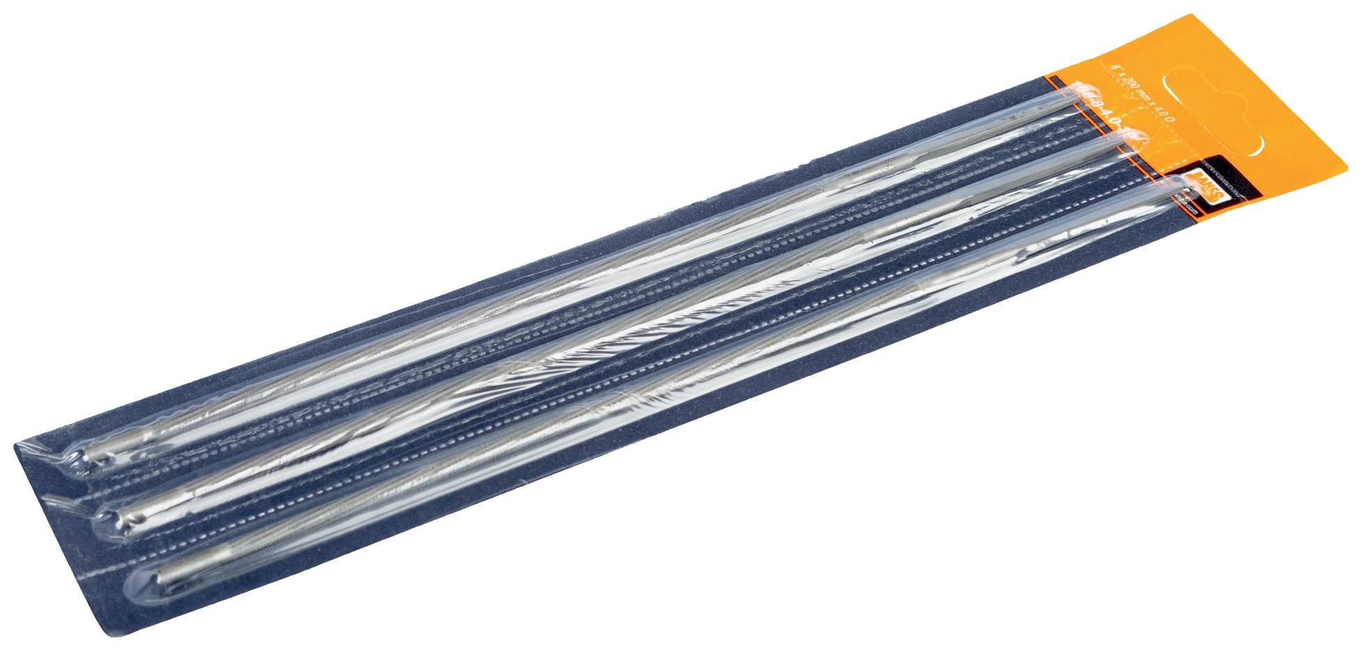 Bahco 168-8-6.3-3P Kettensägefeilen, ohne Heft, 200 mm, Ø 6,3 mm, 3er-Verpackung Länge 200 mm 3 St.