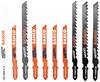Bahco 91-MIXED-10P Stichsägeblätter-Satz für Holz und Metall - 10-tlg 1 Set