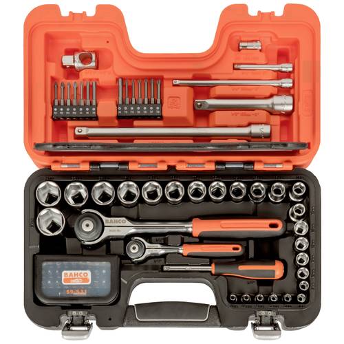 Thumbnail - Bahco SW79 Kraft-Steckschlüsseleinsatz-Set 1/2, 1/4