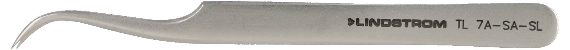 Lindström TL 7A-SA-SL Präzisionspinzette 7 Spitz, gebogen 120 mm-1