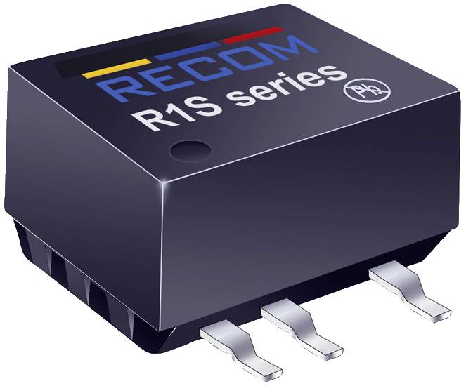 RECOM DC/DC-Wandler, SMD RECOM R1S-3.33.3-R 3.3 V 303 mA 1 W Anzahl Ausgänge: 1 x