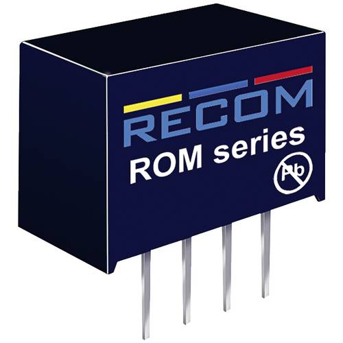 RECOM ROM-1205S DC/DC-Wandler 12 V 5 V 0.2 A 1 W Anzahl Ausgänge: 1 x Inhalt 1 St.