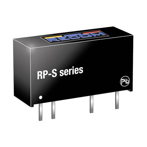 RECOM RP-1212S DC/DC-Wandler 12 V 12 V 0.084 A 1 W Anzahl Ausgänge: 1 x Inhalt 1 St.