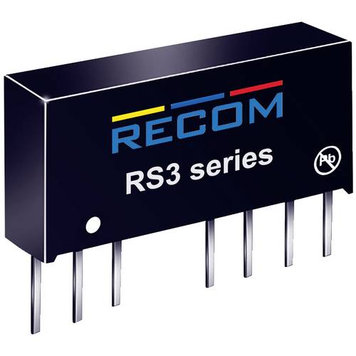 RECOM RS3-0512D DC/DC-Wandler -12 V, 12 V -0.125 A 3 W Anzahl Ausgänge: 2 x Inhalt 1 St.