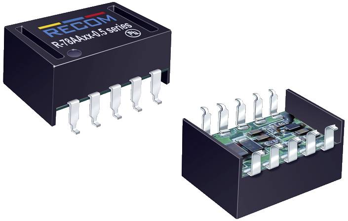 RECOM R-78AA5.0-0.5SMD-R Convertisseur CC/CC 5 V 0.5 A 2.5 W Contenu 1 pc(s)