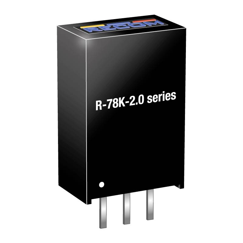 TMH 0512S DC/DC-Wandler – 2W, 12V, 165mA, SIP, Isoliert, Für PCB-Montage