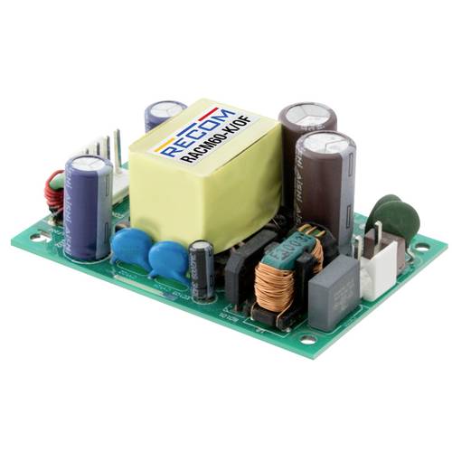 Thumbnail - RECOM RACM60-12SK/277/OF Schaltnetzteil 12 V 5 A 60 W