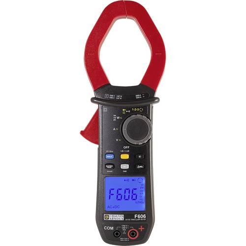 Thumbnail - Chauvin Arnoux F606 Stromzange digital Spritzwassergeschützt (IP54) CAT III 1500 V, CAT IV 1000 V Anzeige (Counts): 1000...