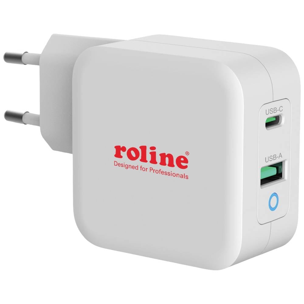 Roline 19111041 19111041 USB-oplader 2 x USB-A, USB-C Binnen