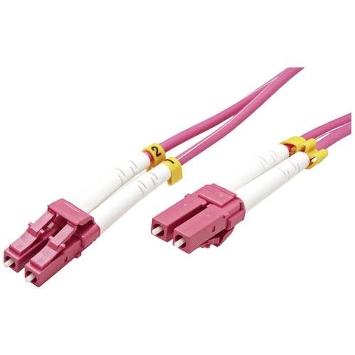 Thumbnail - VALUE LWL-Kabel 50/125µm OM4, LC/LC, violett, 7 m