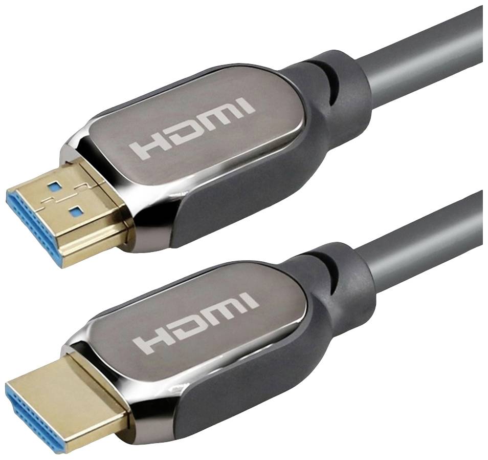 Thumbnail - ROLINE ATC 8K HDMI Ultra HD Kabel mit Ethernet, ST/ST, schwarz, 3 m